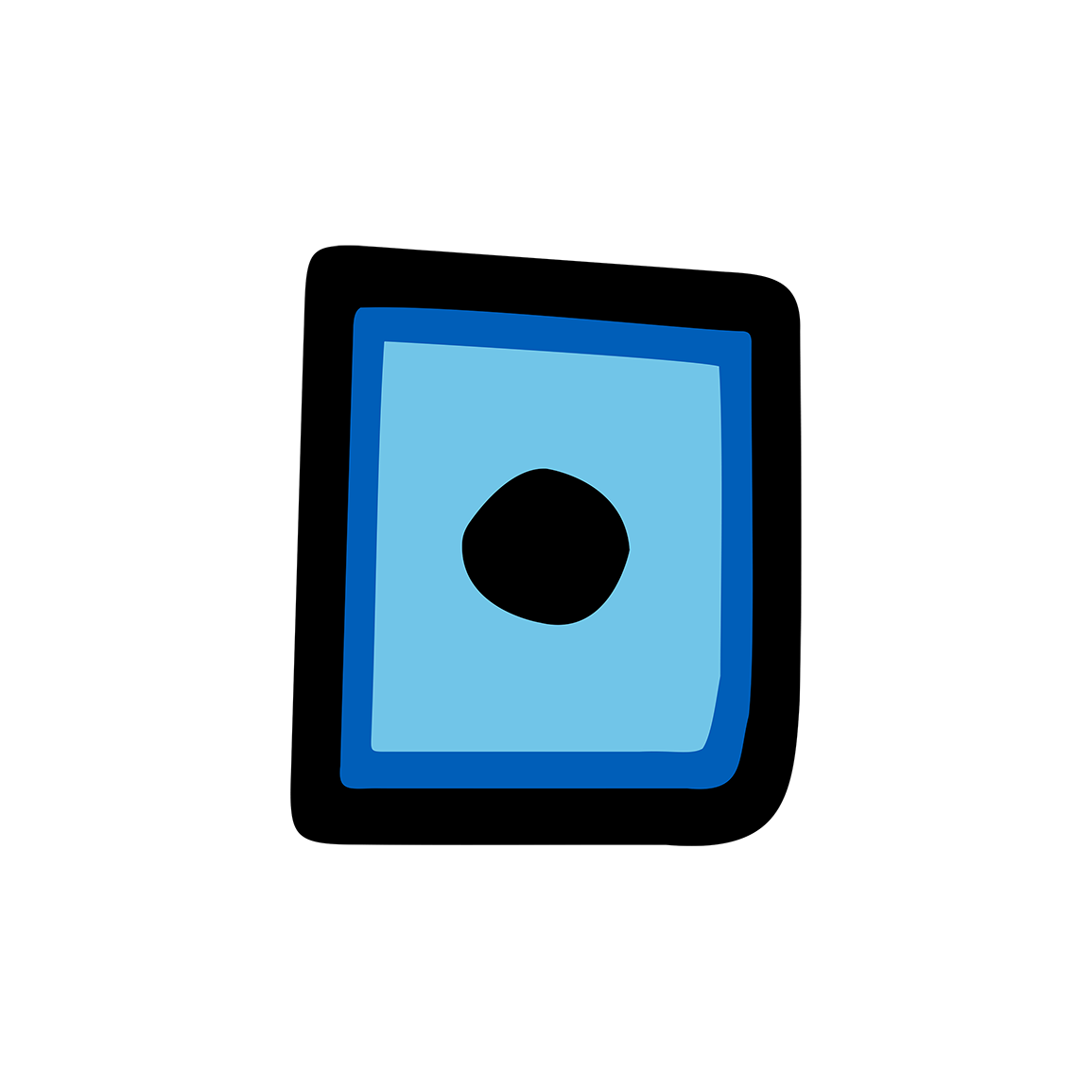 Blue square