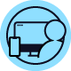 An icon showing a our digital solutions