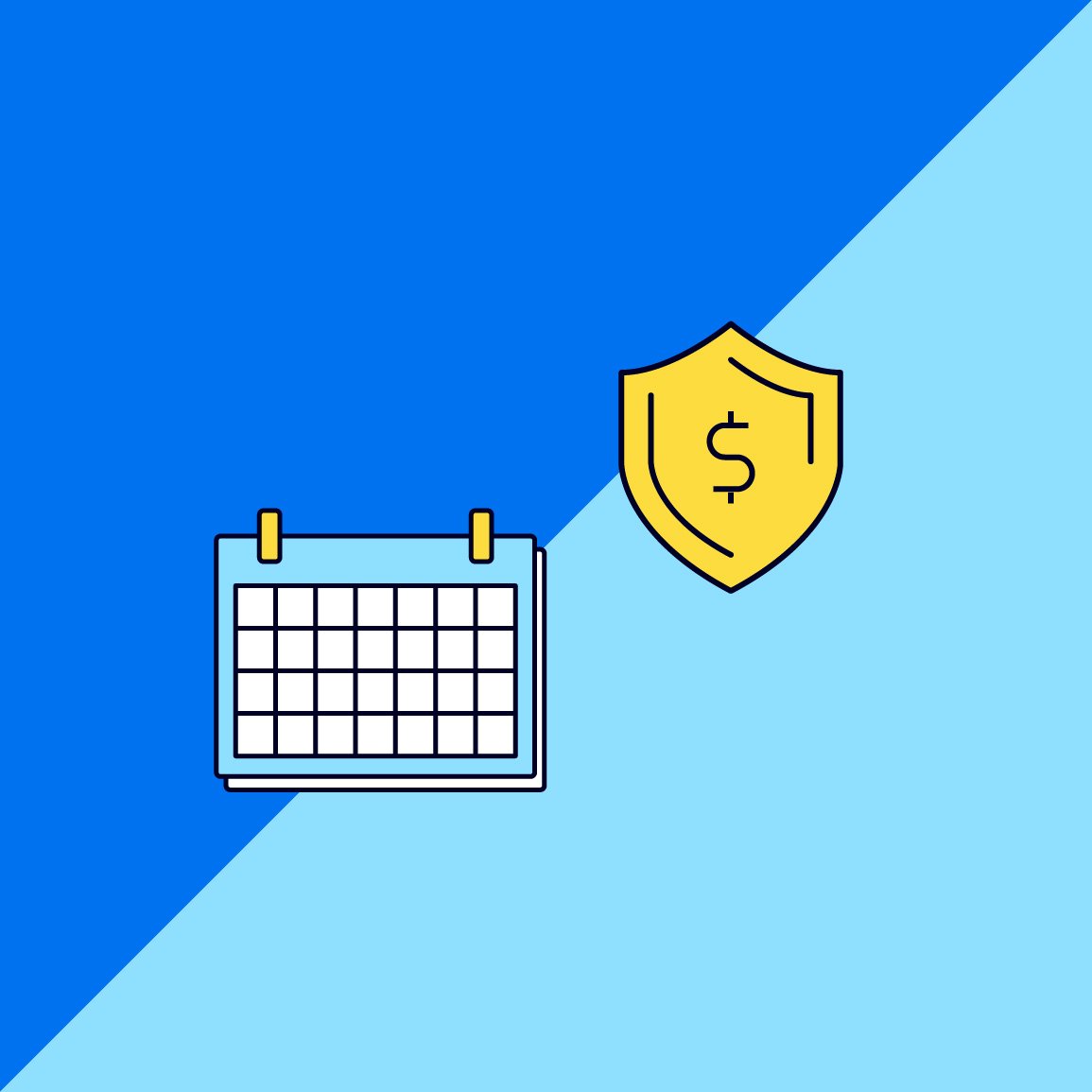 A graphic showing the guaranteed returns offered by GICs