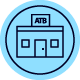 Graphic of an ATB branch