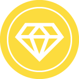 A yellow diamond icon