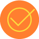 An icon of a checkmark
