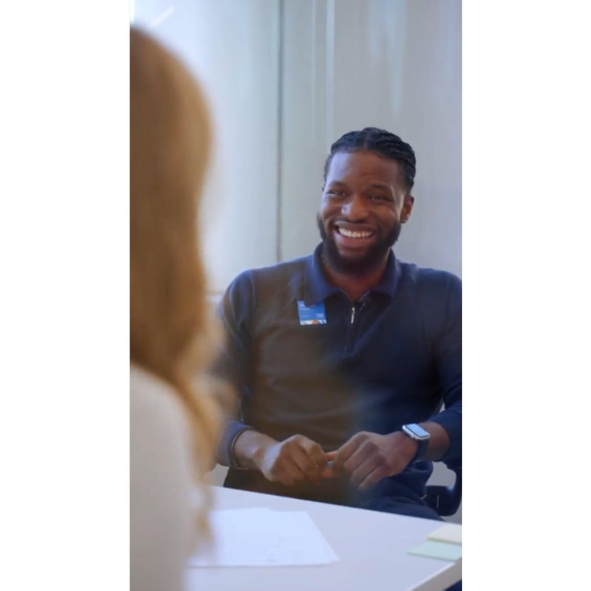 Bree sits down with everyday banking advisor Mosiah to create a savings plan