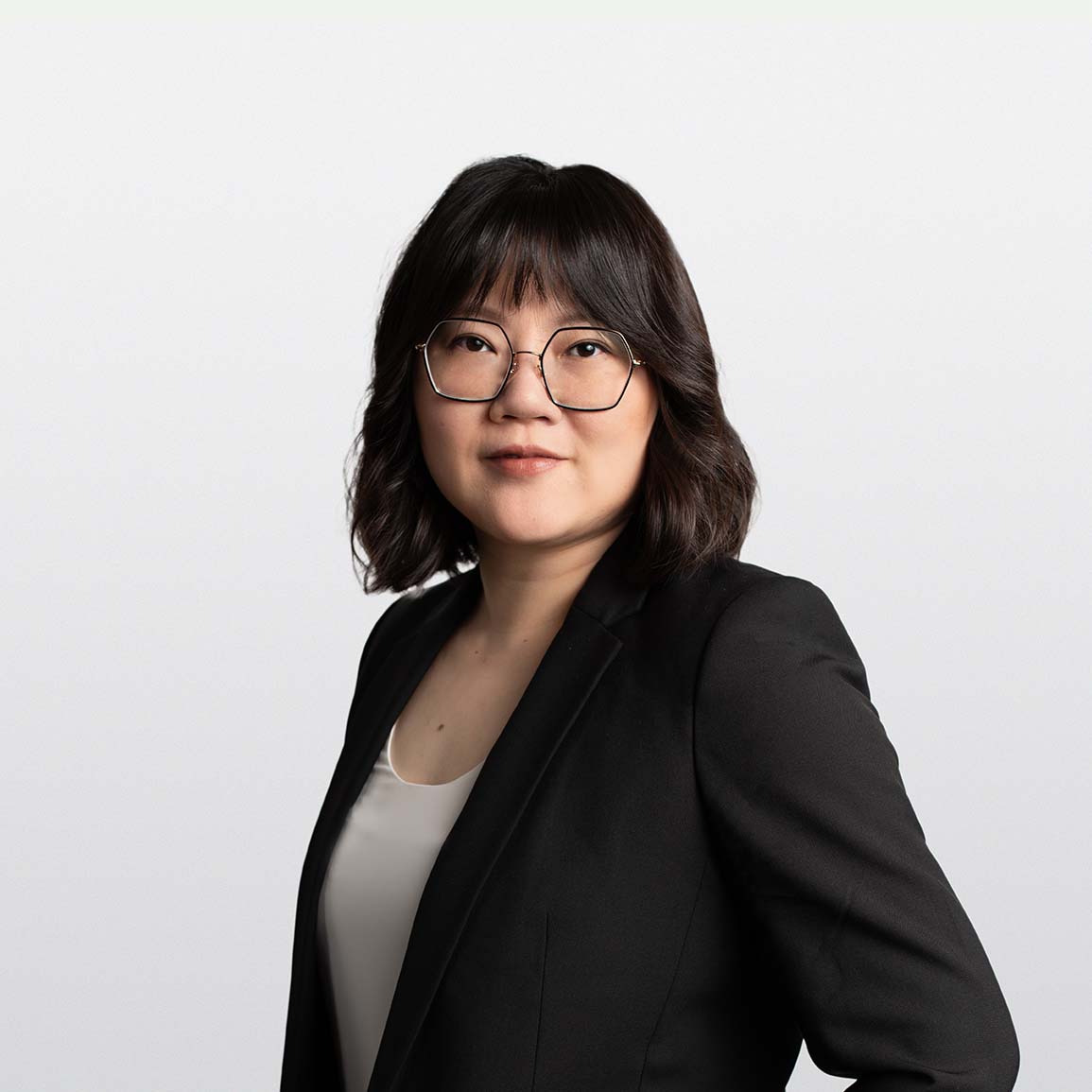 Image of Amy Fan, ATB Financial Advisor, on white background.