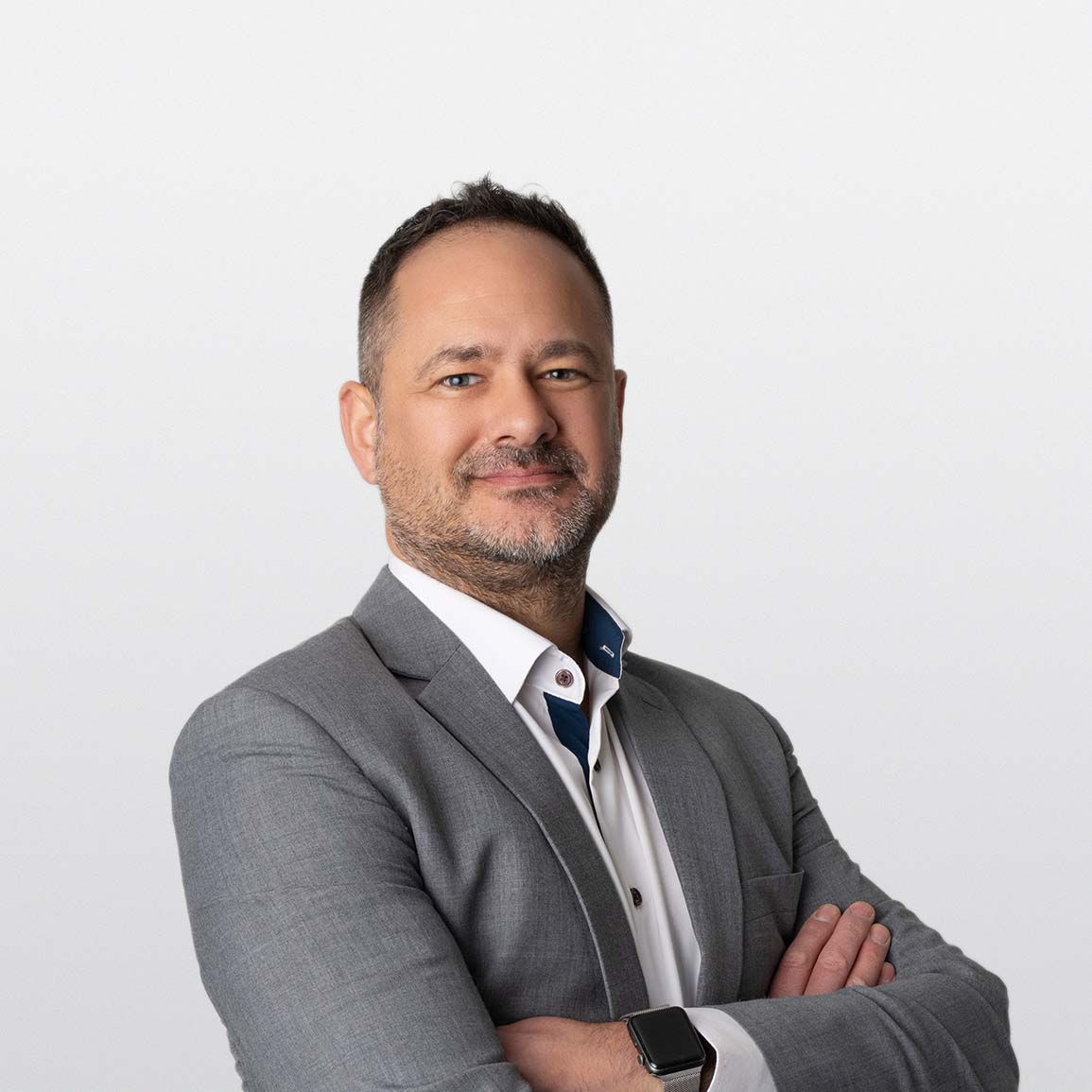  Image of Geoff Stefura senior financial advisor on white background