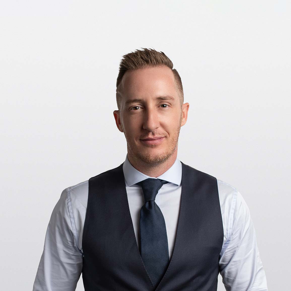 Image of Lance Hiesinger, Senior Financial Advisor at ATB Wealth, against white background