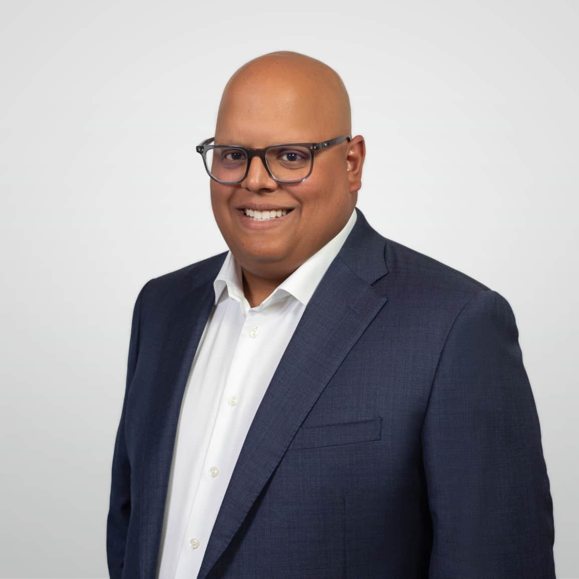 A headshot of Gavin Mahabir, Investment Counselor at ATB on white background