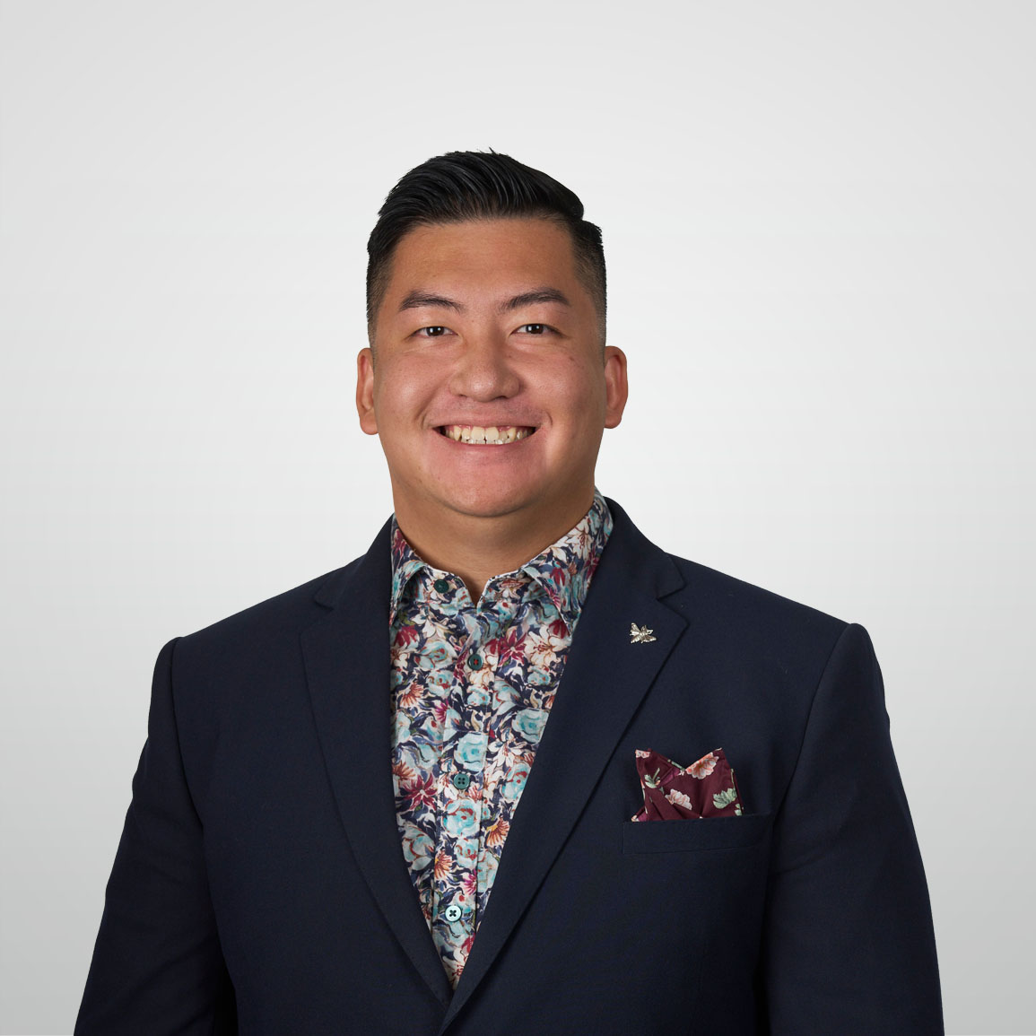  Image of Junyu (Jack) Chen, financial advisor on white background 