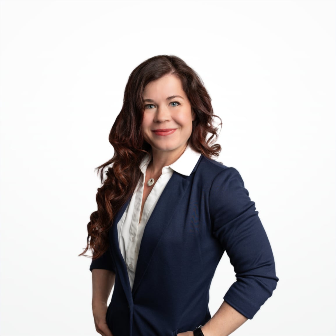Kimberlee Davis Senior Private Banking Advisor on white background