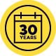 icon illustration to show 30-year amortization