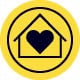 icon illustration to show affordable housing
