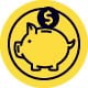 icon illustration piggy bank for FHSA